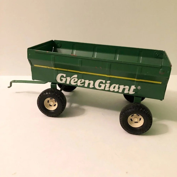 Vintage Ertl Green Giant Toy Tractor and Wagon Promotional Diecast - Picture 9 of 16